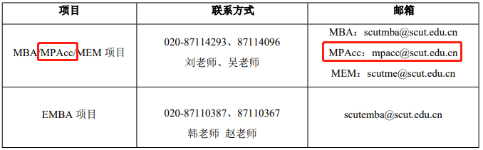 華南理工大學2021年MPAcc復試錄取實施方案